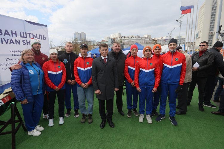85-летие Приморского края отметили спортивно