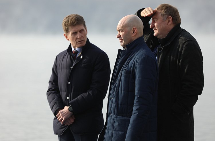 Азат Кадыров и Олег Кожемяко посетили Гребную базу «Олимпийская»