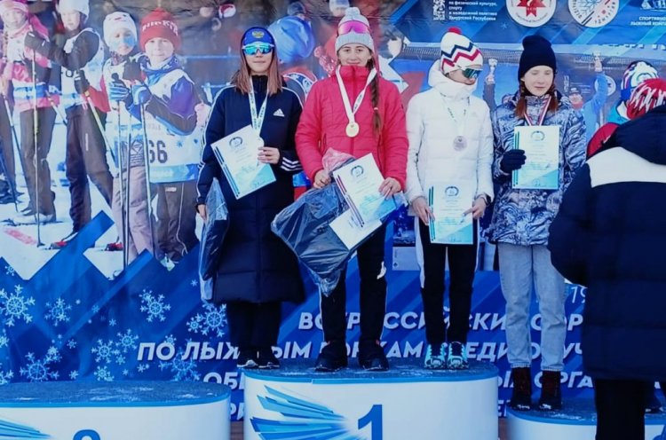 Юные приморские лыжники отличились на первенстве России