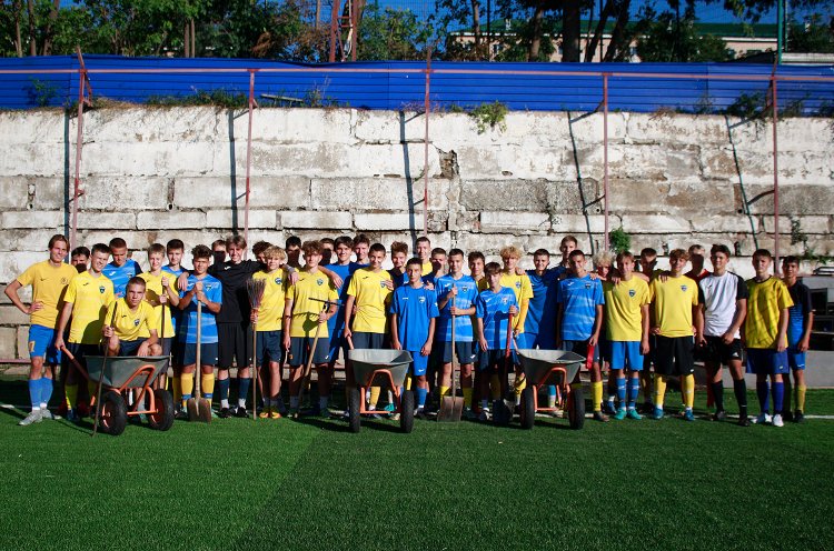 Футболисты КСШОР приняли участие в акции РФС и Росприроднадзора