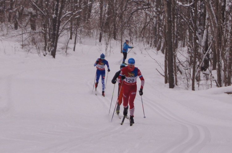 Первые официальные лыжные старты прошли в Калиновке в новом году