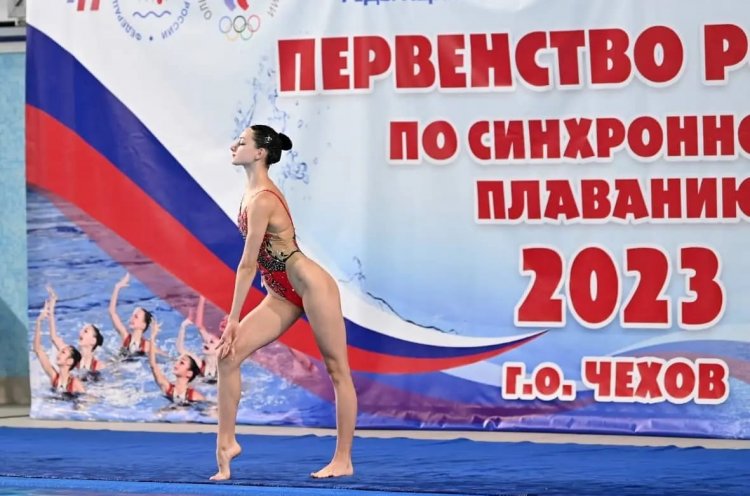 Яна Ковальчук – четвертая на первенстве России по синхронному плаванию