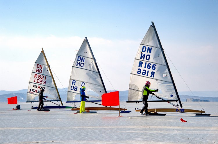 Чемпионат и первенство Приморского края по буерному спорту завершились на льду Амурского залива