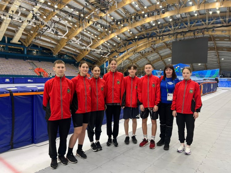 Наши шорт-трекисты представили школу в финале всероссийских соревнований «Сочинский Олимп»