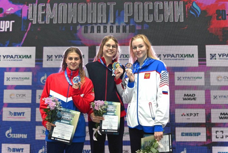 Виктория Машкина – вице-чемпионка России по плаванию