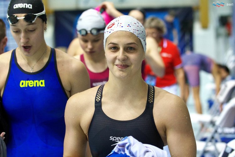 «Бронзу» международных соревнований по плаванию выиграла Виктория Машкина