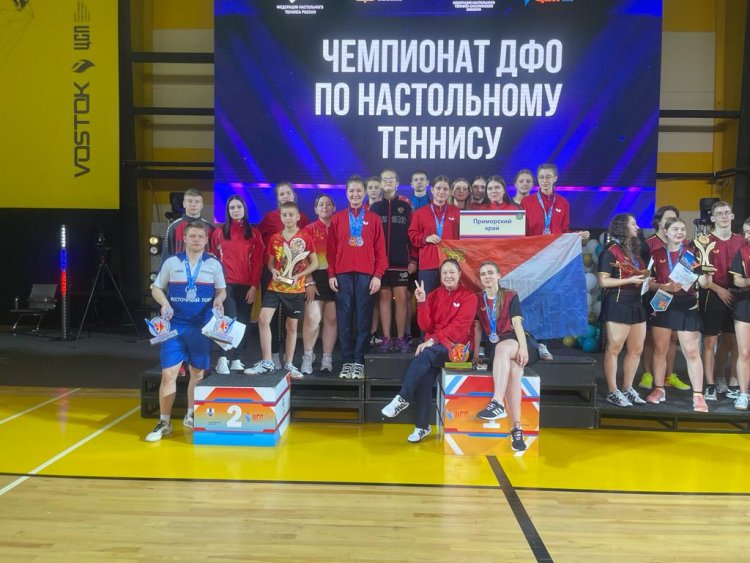 Теннисистки КСШОР – вице-чемпионки Дальнего Востока
