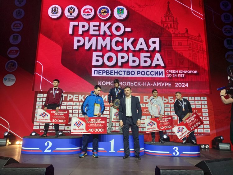 Далер Сафаров – бронзовый призер первенства России по греко-римской борьбе