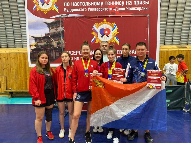 Теннисисты КСШОР выиграли награды на турнире в Республике Бурятия